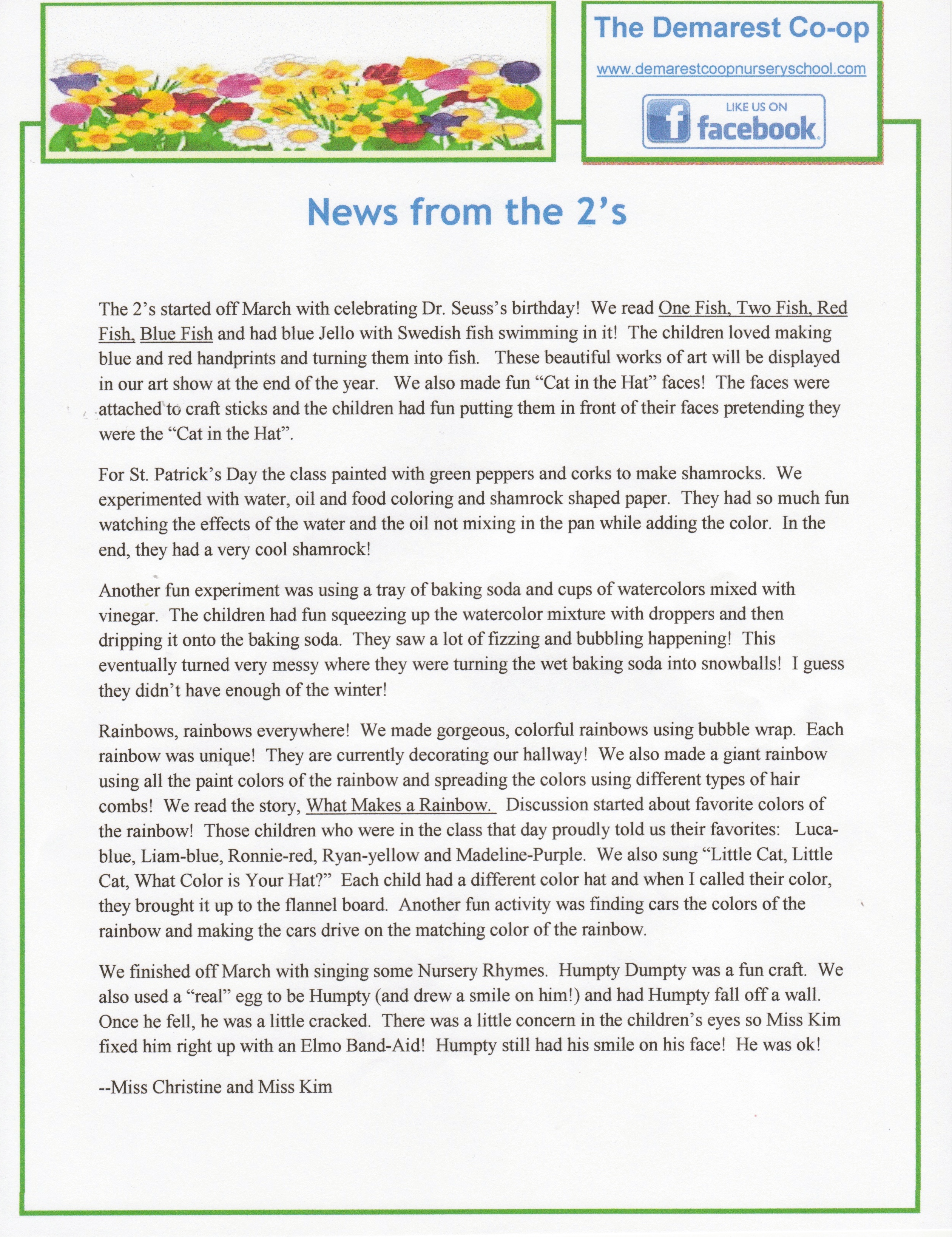 April 2014 Newsletter pg.2